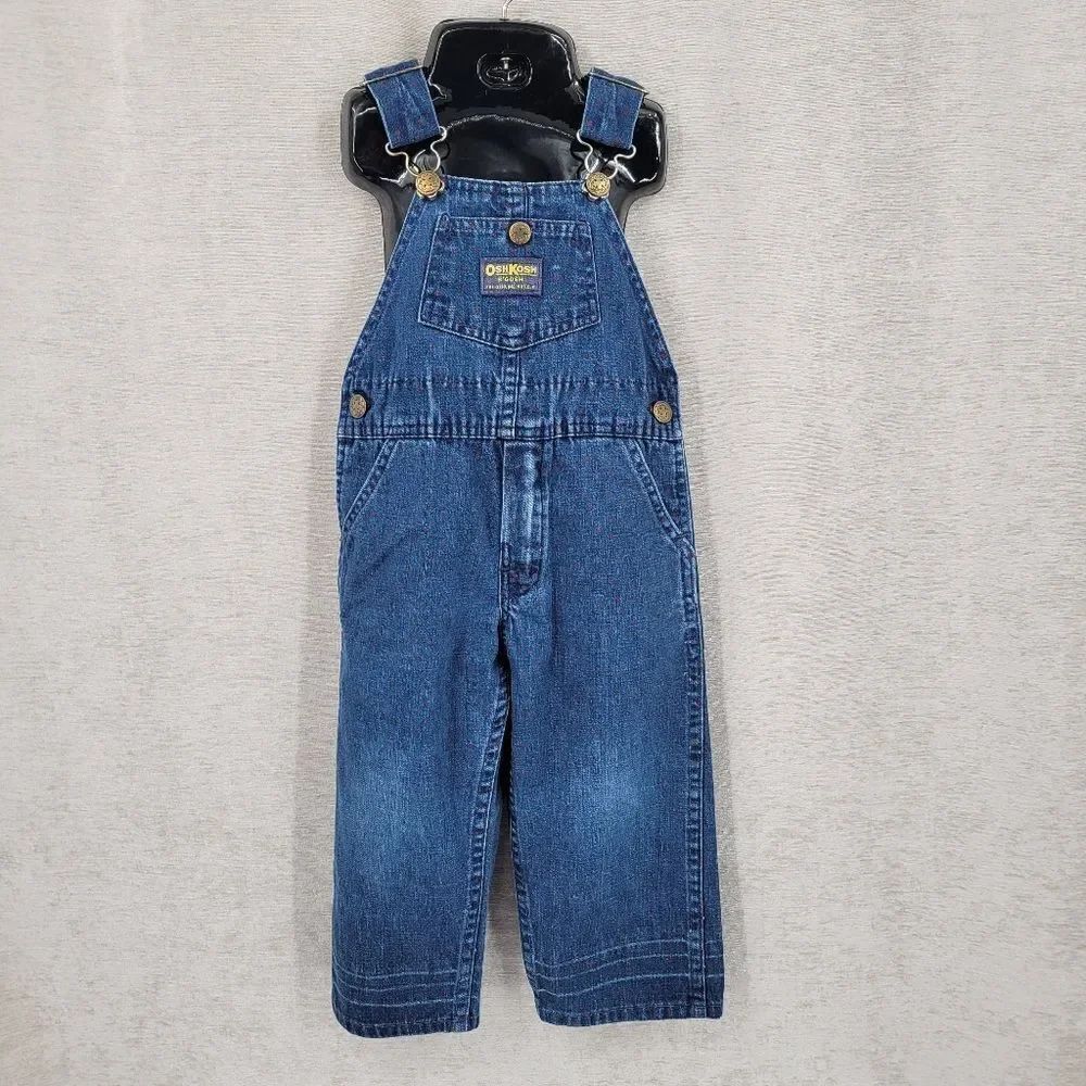 OshKosh B'gosh Vestbak Vintage Blue Denim Overalls for Kids